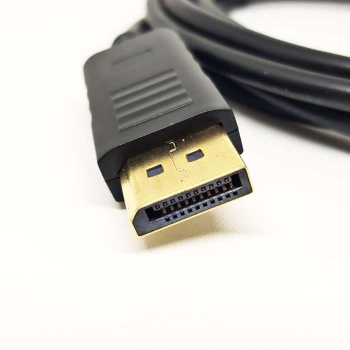 Kabel Display Port To VGA 1.8M - Displayport Male To VGA Male 1.8Meter - vga