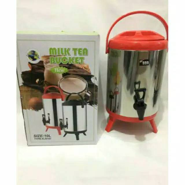 Drink jar Milk Tea bucket Ukuran 12 liter