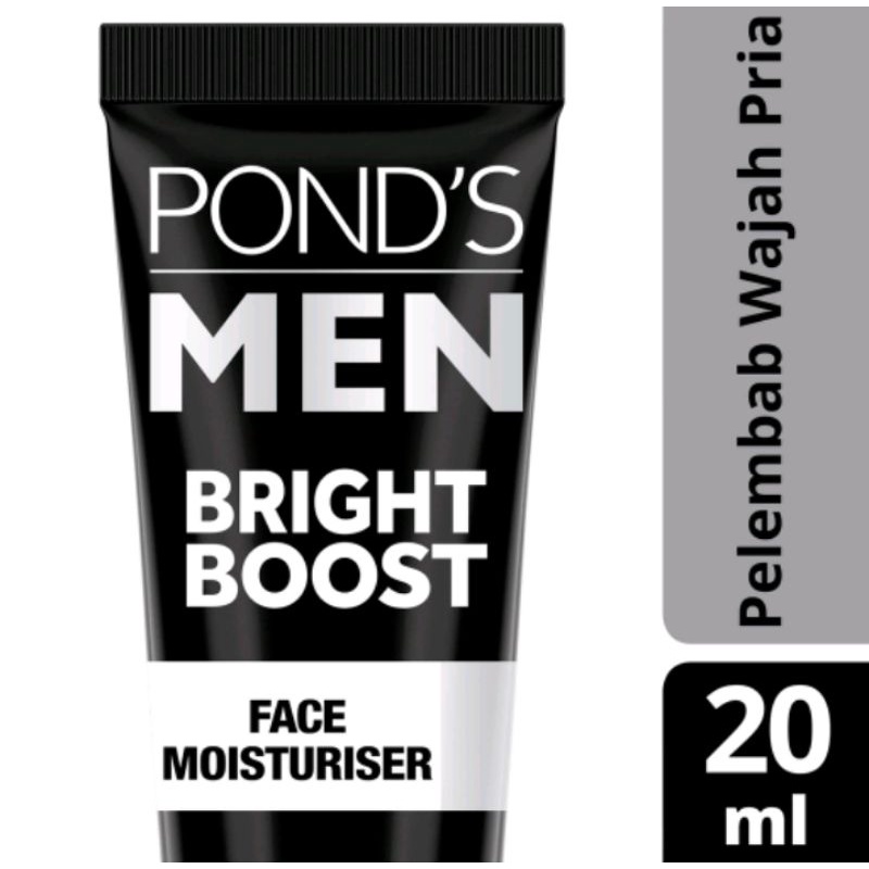 Ponds Men Bright Boost Brightening Moisturizer Krim Wajah Pria 20Ml