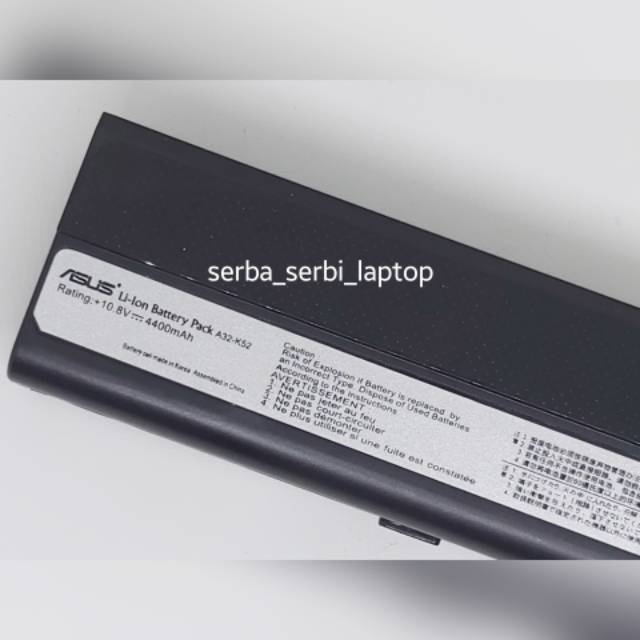 Original Baterai Asus A42 A42F A42J A42D A42JC A42N K52 A52 A52F K42