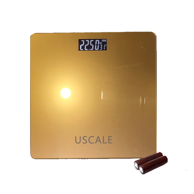 TIMBANGAN DIGITAL BADAN &amp; TEMPERATUR BERAT MAX 180KG