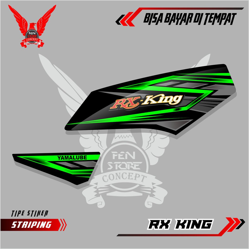 Striping Rx King Variasi 2004 2008 Setriping RX King Variasi A06 Variasi Motor RX KING