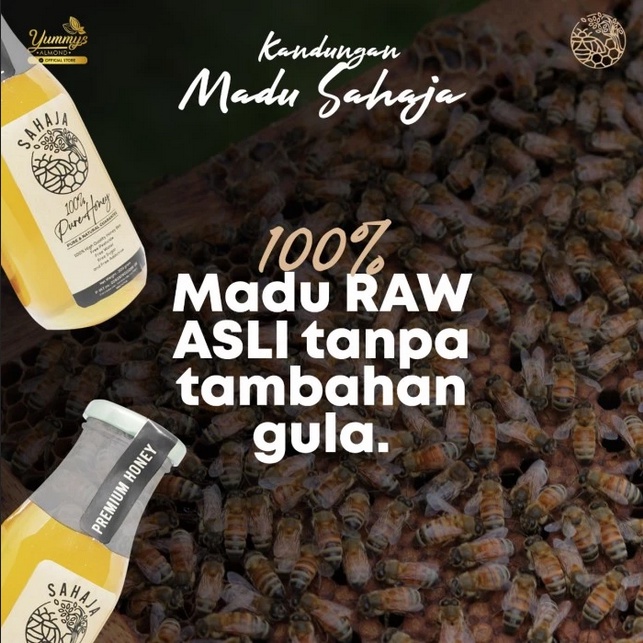 MADU SAHAJA MADU ASLI TANPA TAMBAHAN GULA 380GR