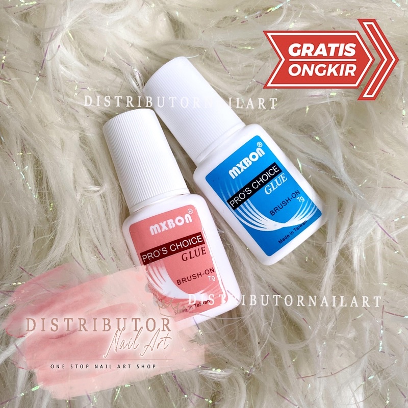 MxBon Nail Glue ORIGINAL / Lem Kuku Palsu Lem Aksesoris Nail Art / MxBond Lem Kuku Palsu