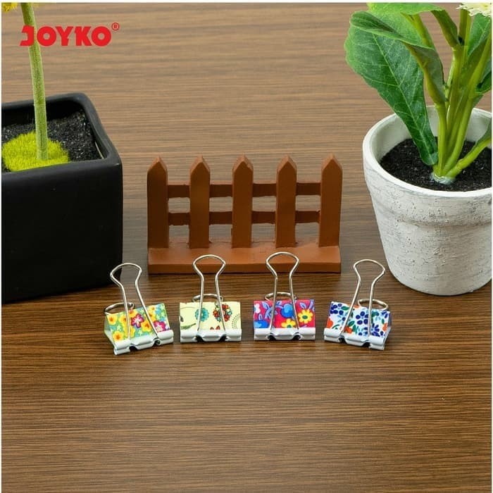 

Fancy / Flower Binder Clip 155 JOYKO (3.1 cm)