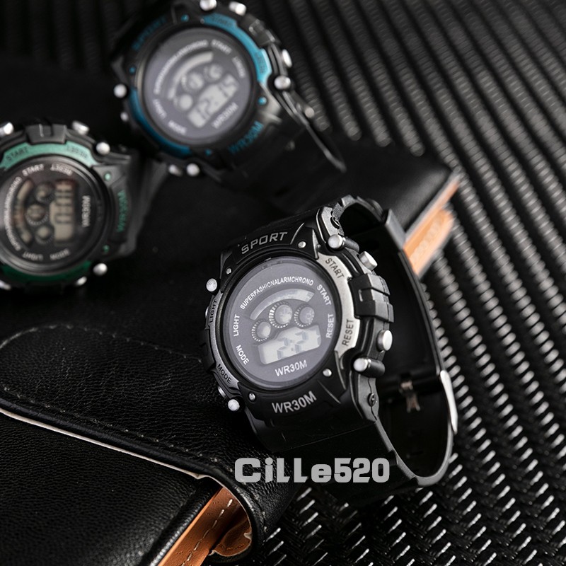 [MURAH  Jam tangan elektronik][ADA LAMPU]   Jam tangan elektronik  WANITA PRIA  Fashion MURAH-2