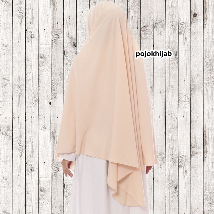 Khimar Pet JUMBO XXXL Hijab instan Kerudung Antem / PET ANTEM SUPER JUMBO/JILBAB INSTAN JUMBO