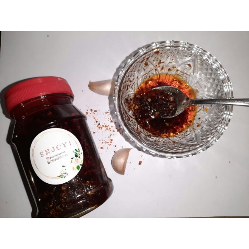 

chili oil / minyak cabe untuk dimsum