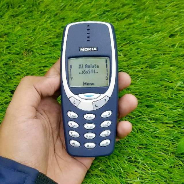 Hp Jadul Nokia 3310 Legendaris Langka Normal Anti Sadap Shopee Indonesia