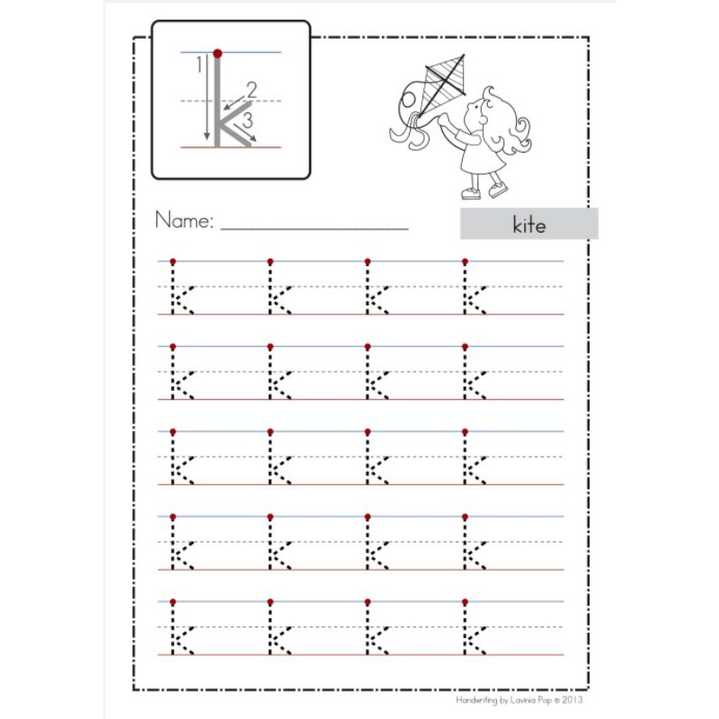 26 Halaman Menulis abc Huruf Kecil Besar | Worksheet abc lowercase uppercase writting | Calistung