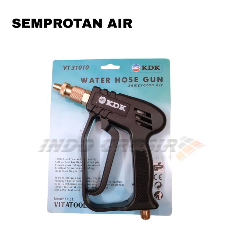 KDK Water Hose Gun Semprotan Jet Cleaner Pendek