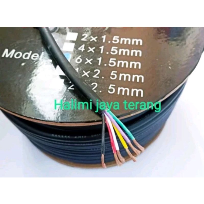 Kabel speaker isi 6 kabel Crimson 6x1.5 bukan titan