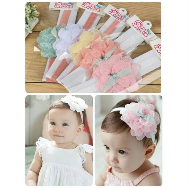 BANDO BANDANA PITA ANAK BAYI BABY HEADBAND HAIRBAND MURAH DISKON