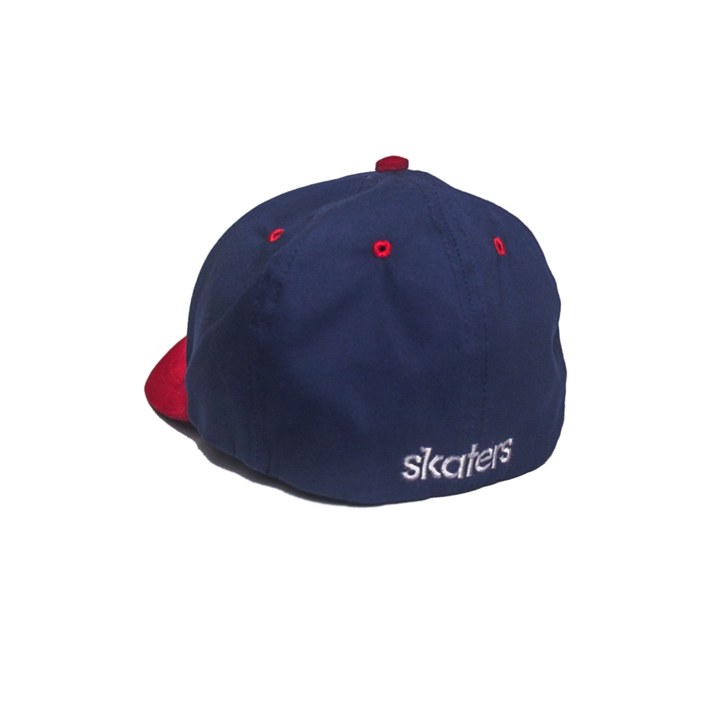 TOPI BUILT UP SKATERS UJ026 NAVY MARUN