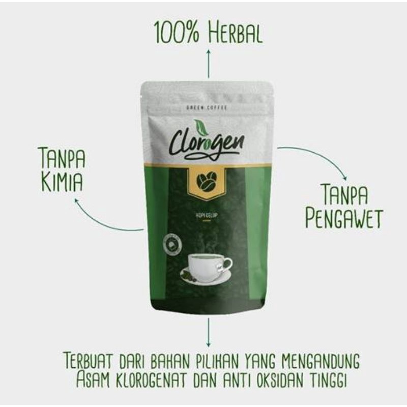 

Clorogen kopi hijau celup 90 g
