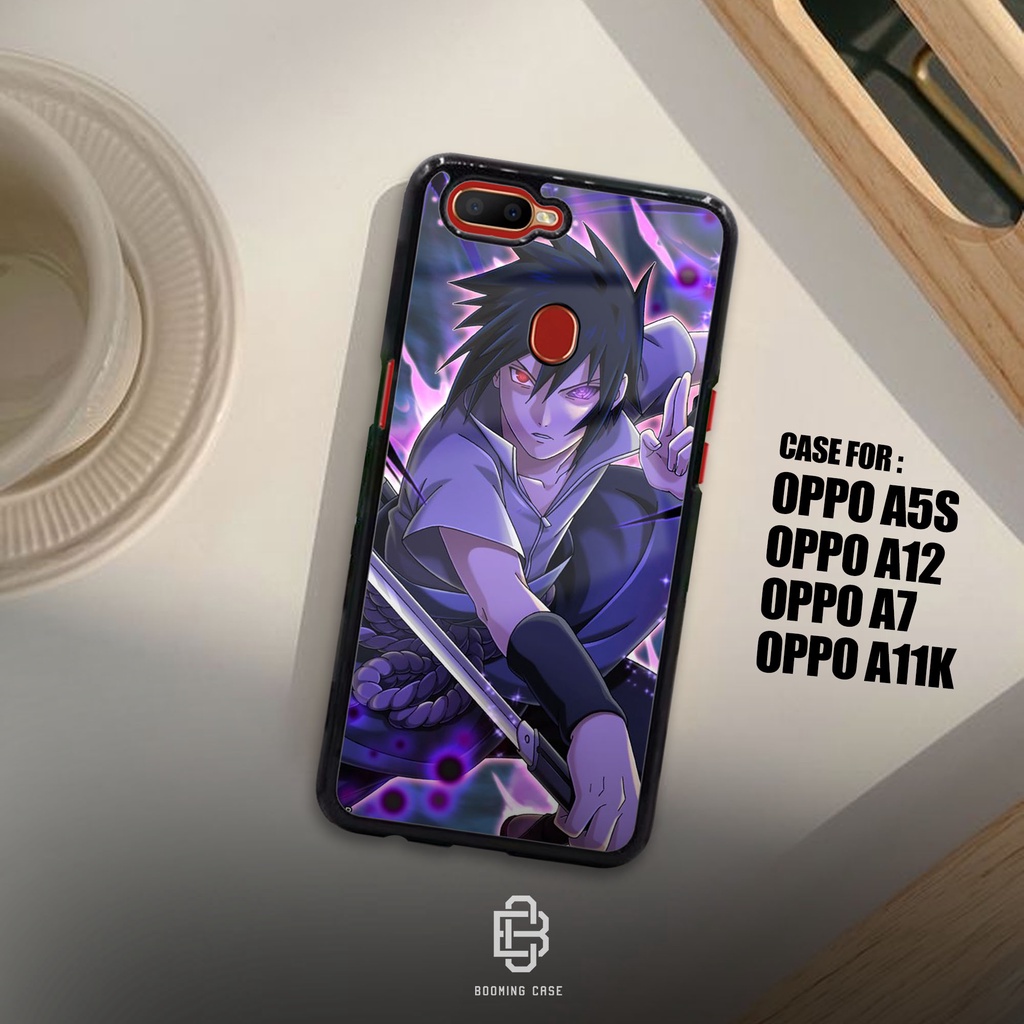 Casing Oppo A5S / A7 / A12 / A11K Hardcase 2D Glossy Case Motif NARUTO 2