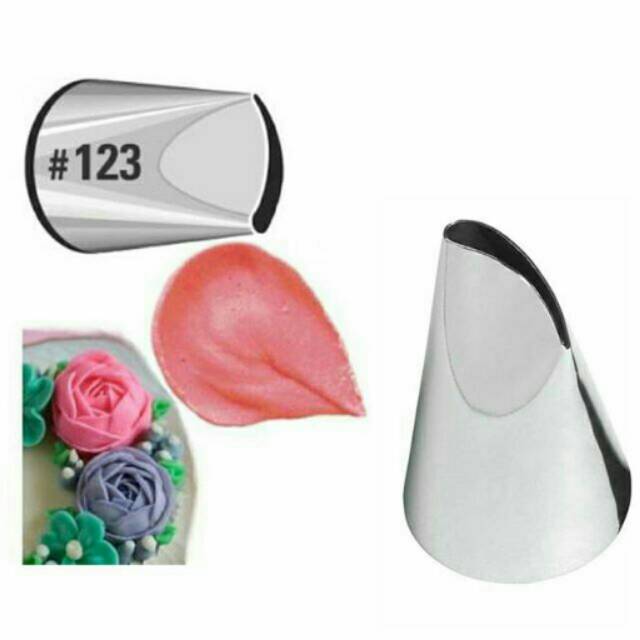 Wilton 123 spuit wilton no 123 spuit kelopak mawar besar