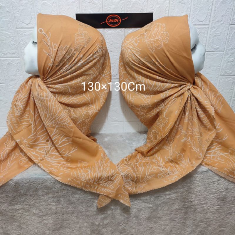 Segiempat jumbo denay bahan voal