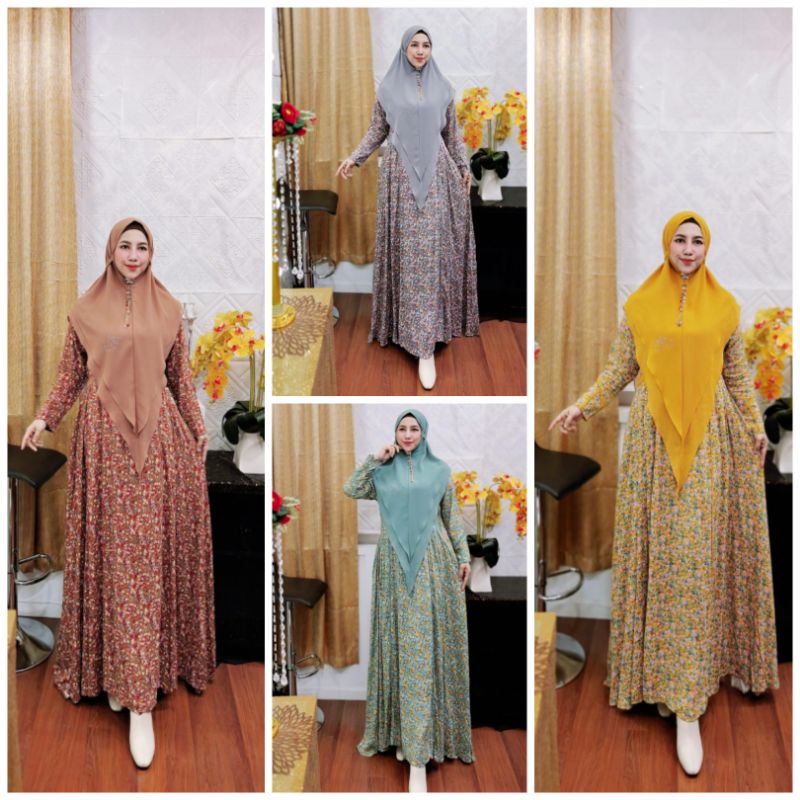 HOME DRESS SYARI PREMIUM / TANIA HOME DRESS BY MARYAM /GAMIS WANITA TERBARU