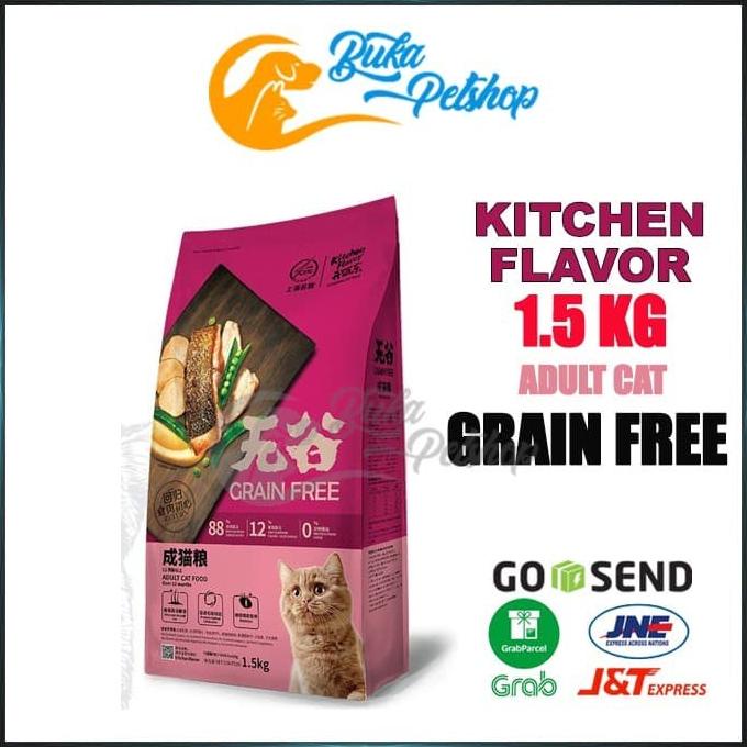 

Kitchen Flavor Adult Cat Grain Free 1.5Kg