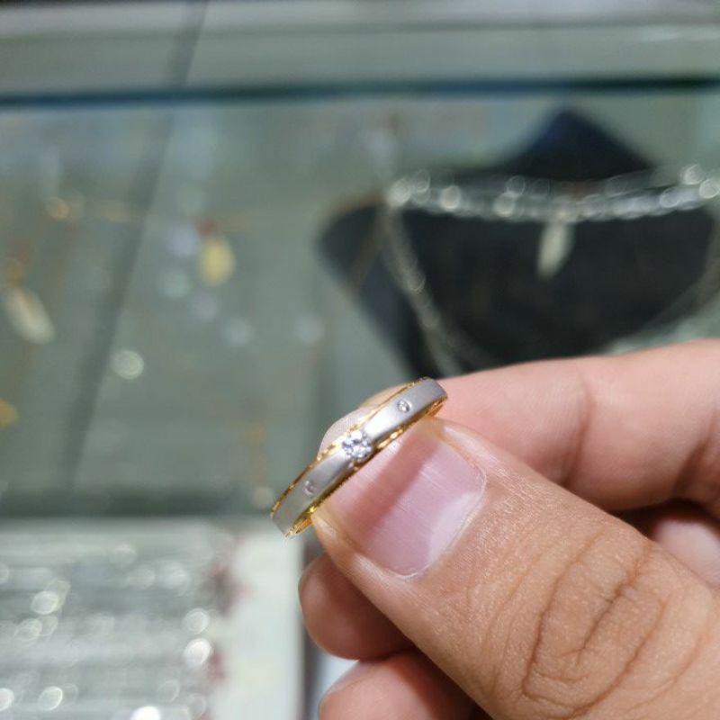 cincin emas 700 ring simple