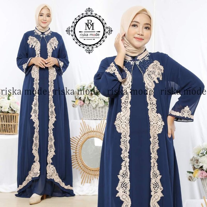 GAMIS LEBARAN MEWAH/GAMIS KAFTAN BORDIR/GAMIS LEBARAN TERKINI