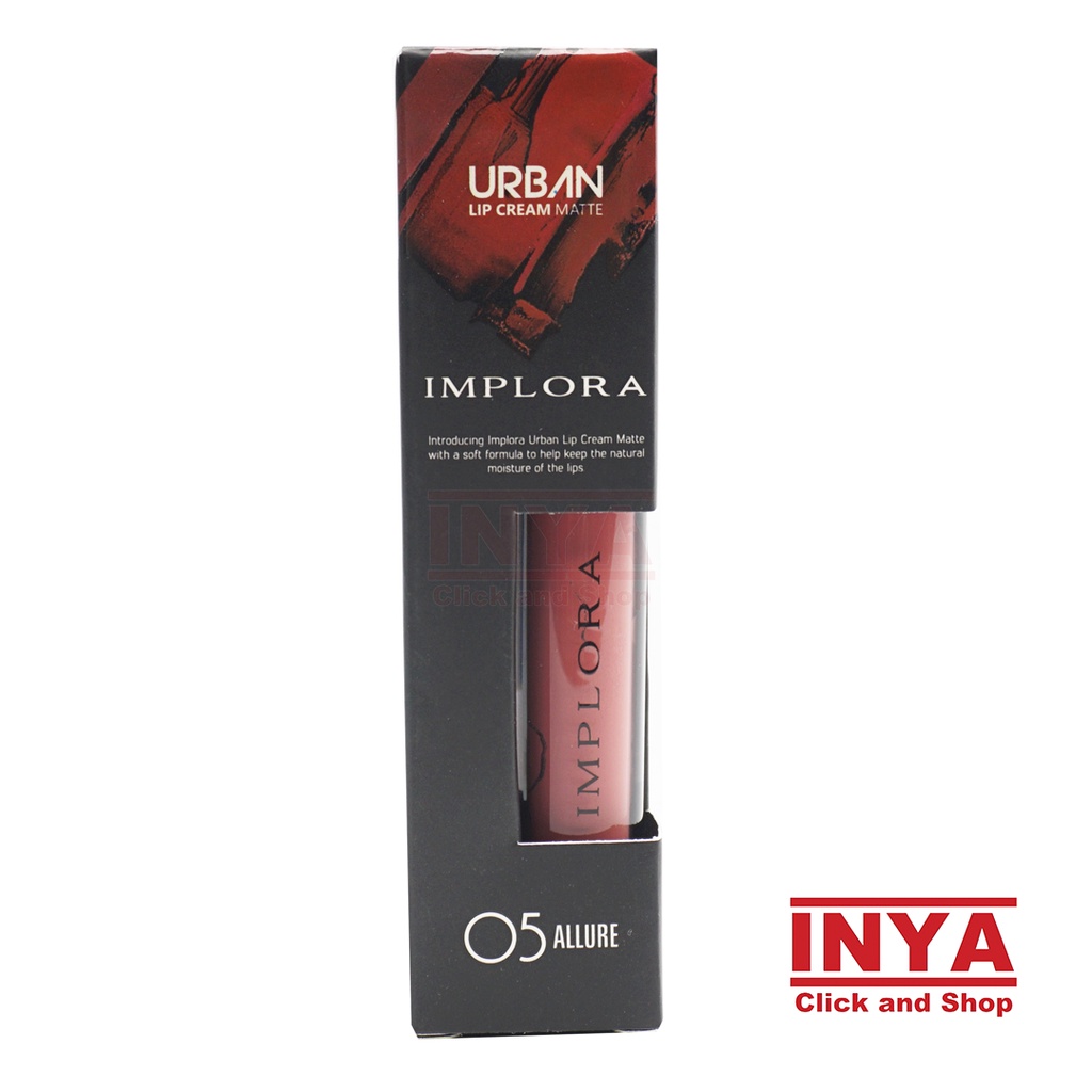 IMPLORA URBAN LIP CREAM MATTE 05 ALLURE 2.9gr