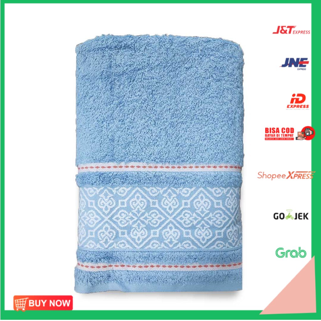 [[[BISA COD]]] Terry Palmer Excellence Handuk Blue 70x140 cm (EX0007)