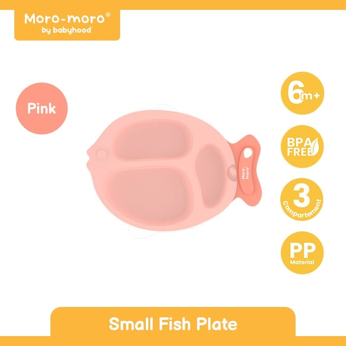 MORO-MORO SMALL FISH PLATE | PIRING MAKAN BAYI | ALAT MAKAN BAYI