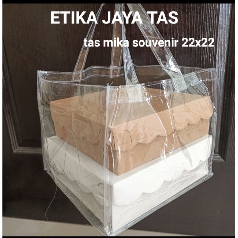 tas hajatan berkat mika dus 22x22