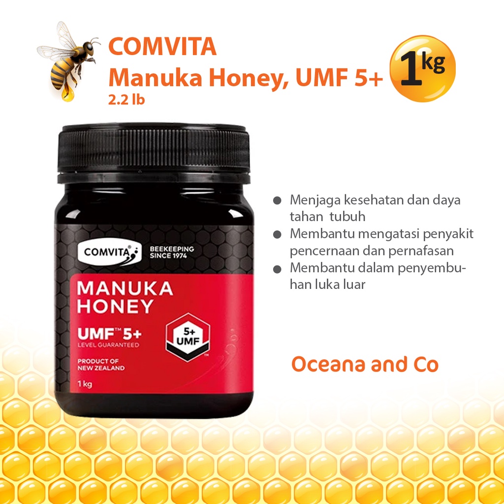 Comvita Manuka Honey UMF 5+ Madu 1kg