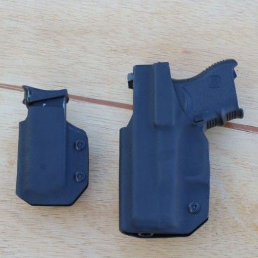 Holster Kydex Glock 26 GL27 Holster Glock 27 With Pouch Mag GL 26/27 Sarung Glock