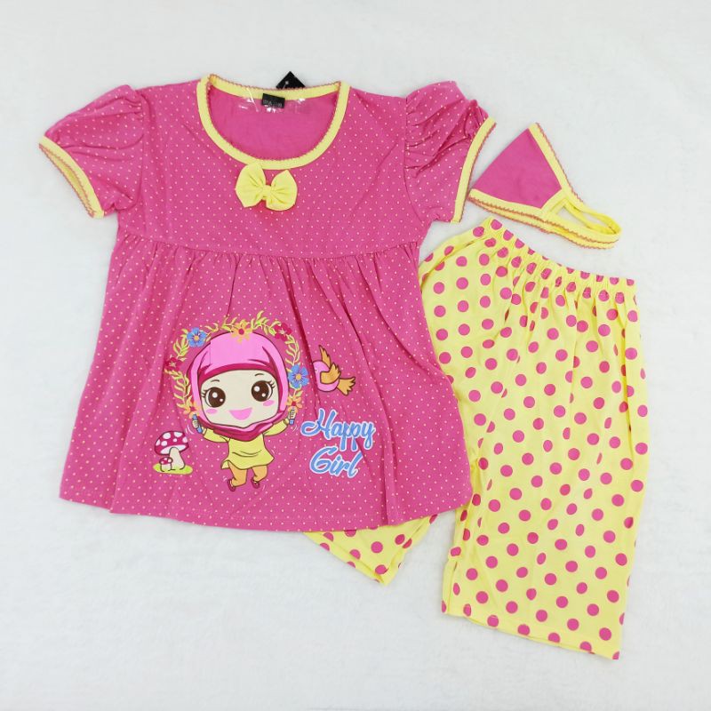 [Ss-320] Pakaian Anak Perempuan Model Za-ra kids Size 4-6tahun Free Masker, Baju Setelan anak Lucu