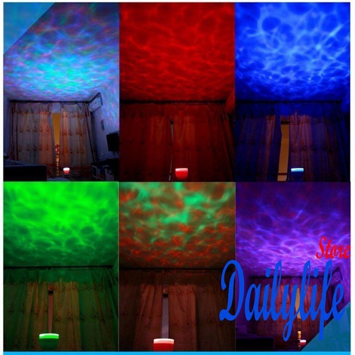 QUALITY Lampu Aurora Daren Wave Ocean Auroriels Lamp / Lampu Proyektor Tidur