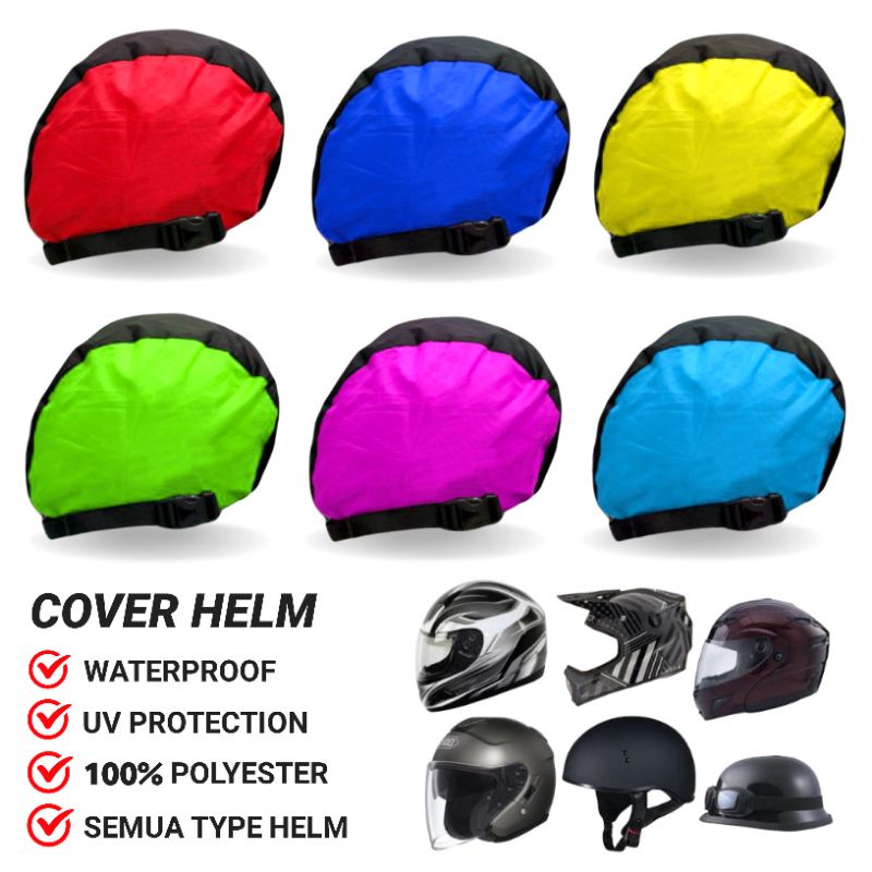 Cover Helm Anti Air Sarung Helm Anti Air Tas Helm Anti Air