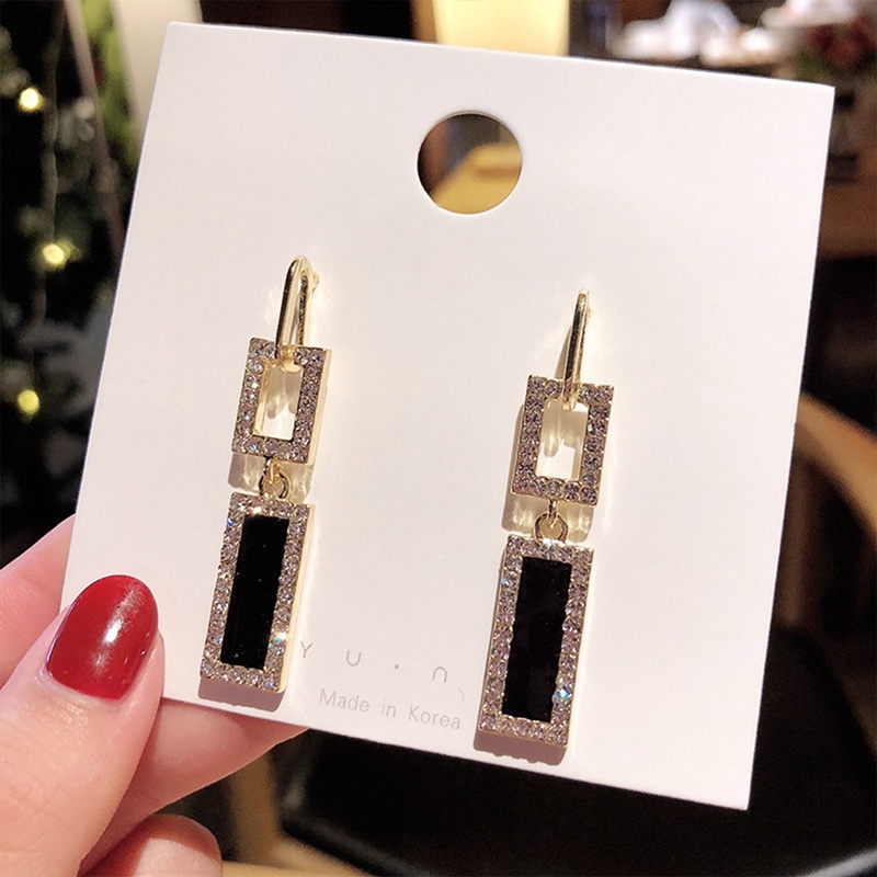 Anting Rumbai Panjang Hypoallergenic Untuk Wanita