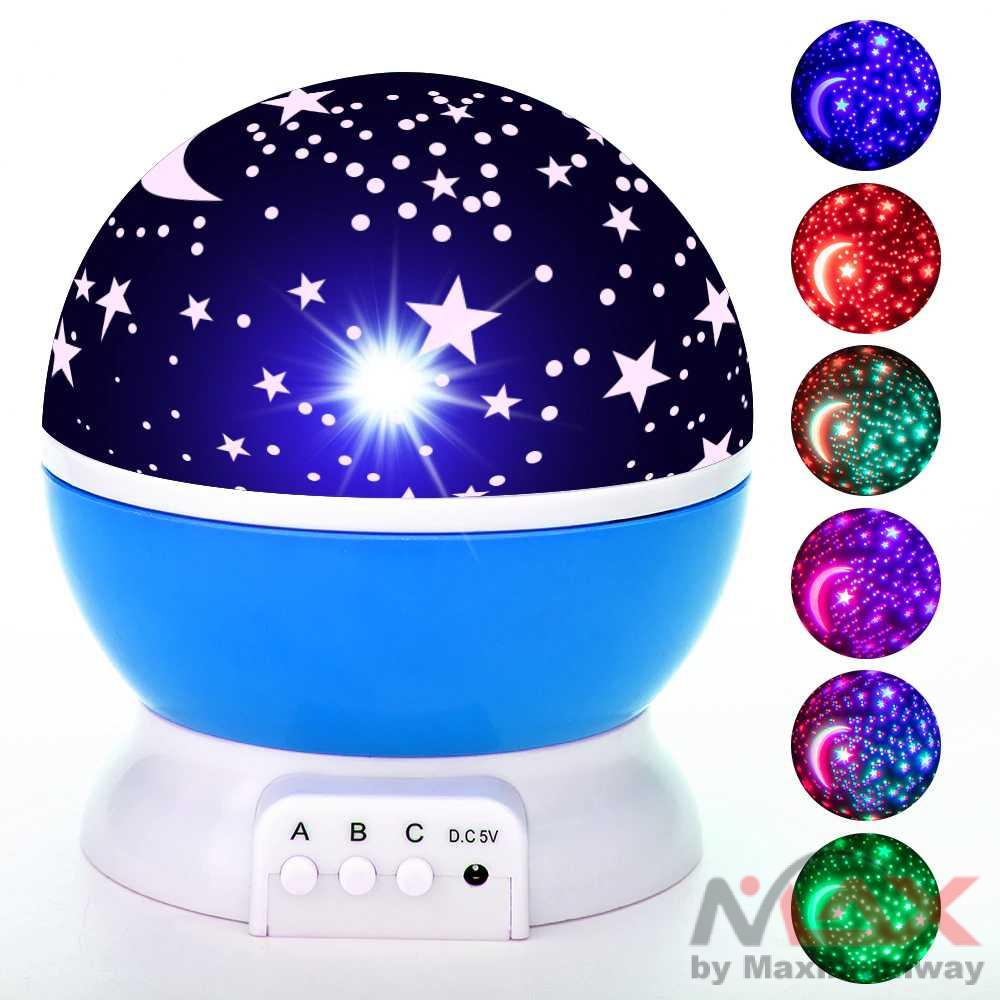 [100% ORI] Star Master Lampu Tidur Proyektor Bintang / lampu tidur bintang bertaburan / Strarry Light Sphere - F0265 Warna Biru / lampu malam bintang / lampu proyektor bintang / proyektor bintang / lampu bintang / mainan anak / lampu kamar tidur