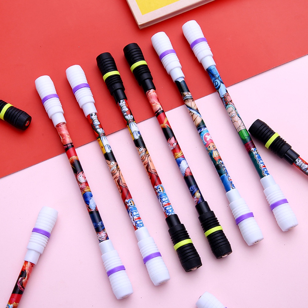 Pulpen Spinner Motif Kartun Untuk Anak-Anak