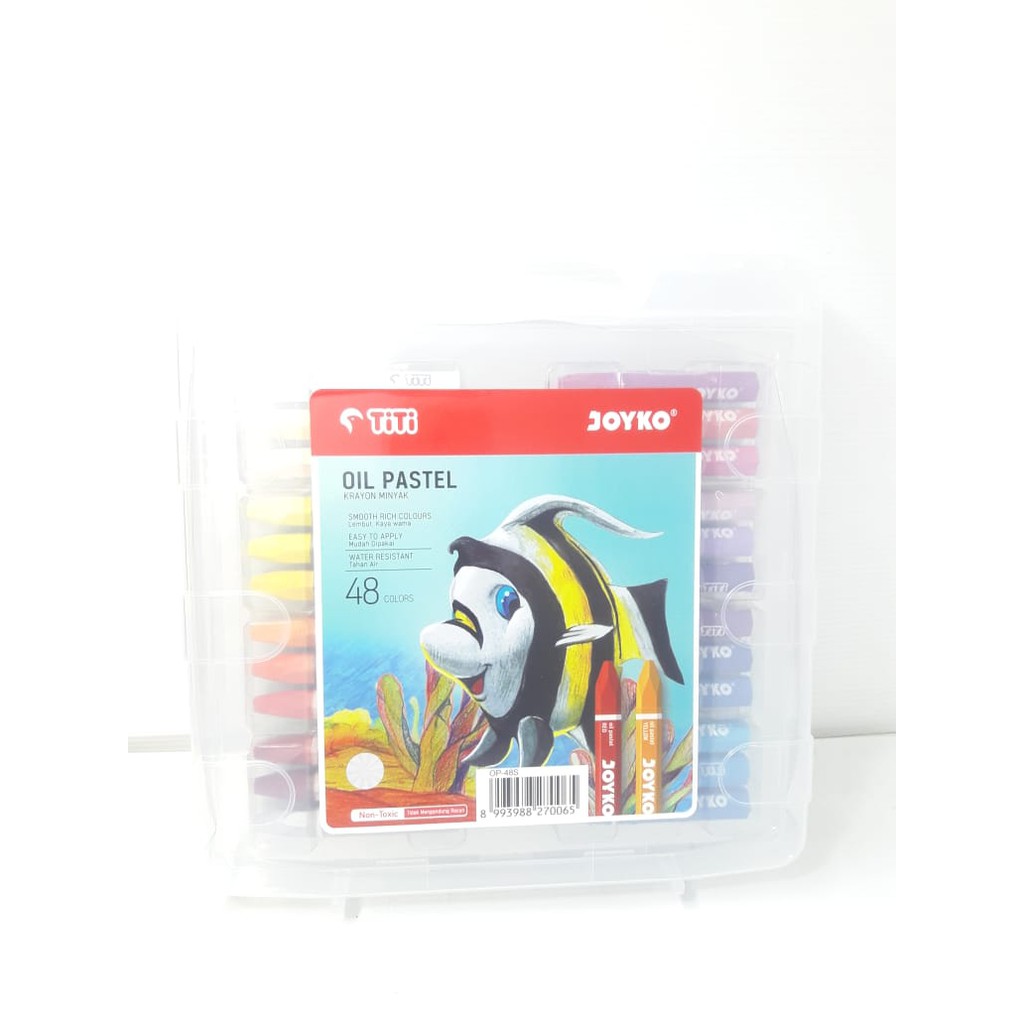 

Krayon Titi Joyko Oil Pastel 48 Warna