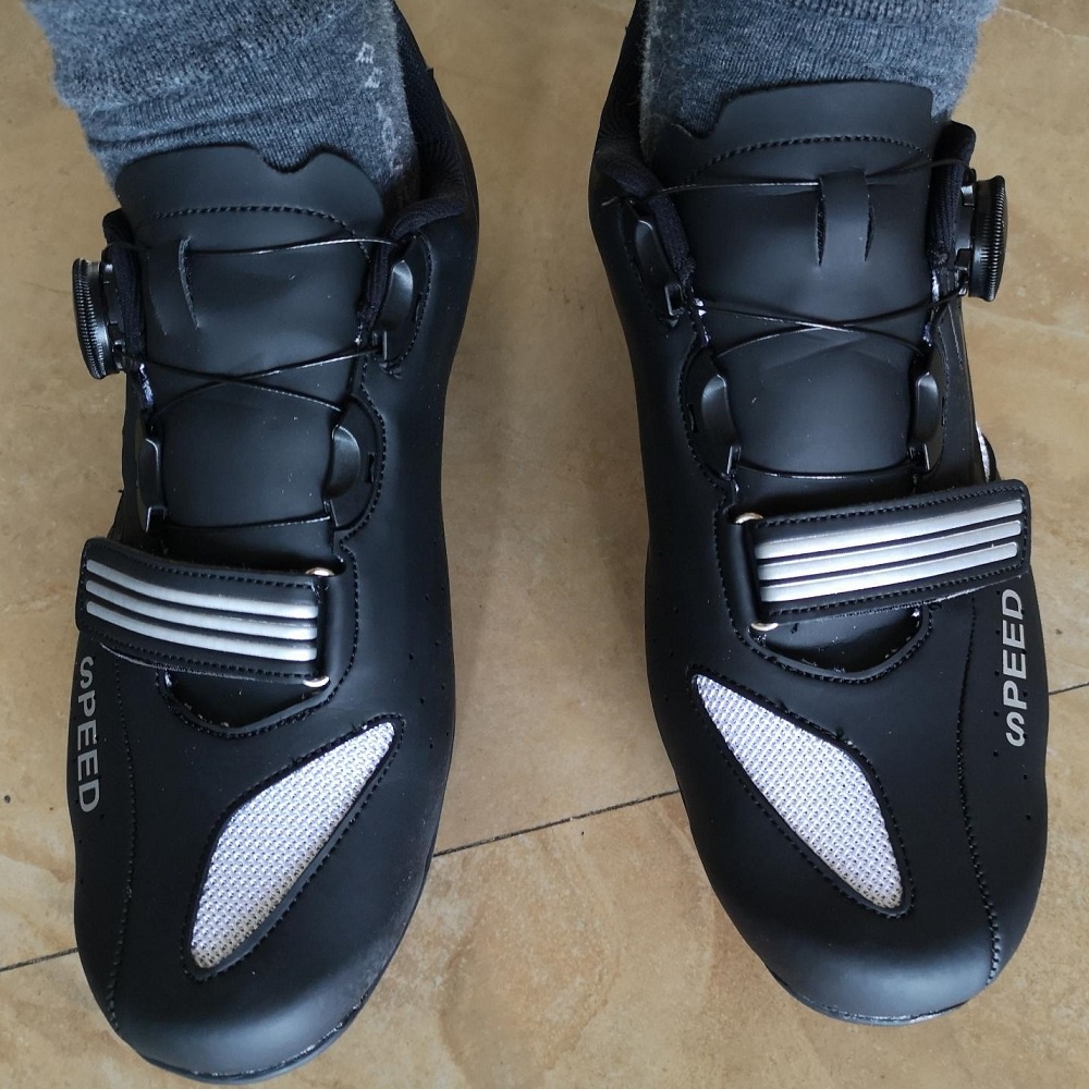 Sepatu Sepeda Pria SPEED Flat Non Cleat Cycling Bike Shoes Sepatu Gowes Balap Santai Karet Unlock MTB Import Terbaru 119