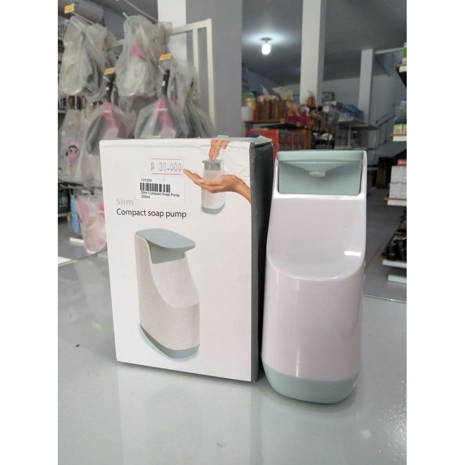 Slim Compact Soap Pump 350ml - Dispenser Hand Soap - Tempat Sabun Cair