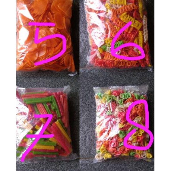

READY ! Dipilih..dipilih..Serba 5000 Aneka Kerupuk Mentah Syantikk 250 grm