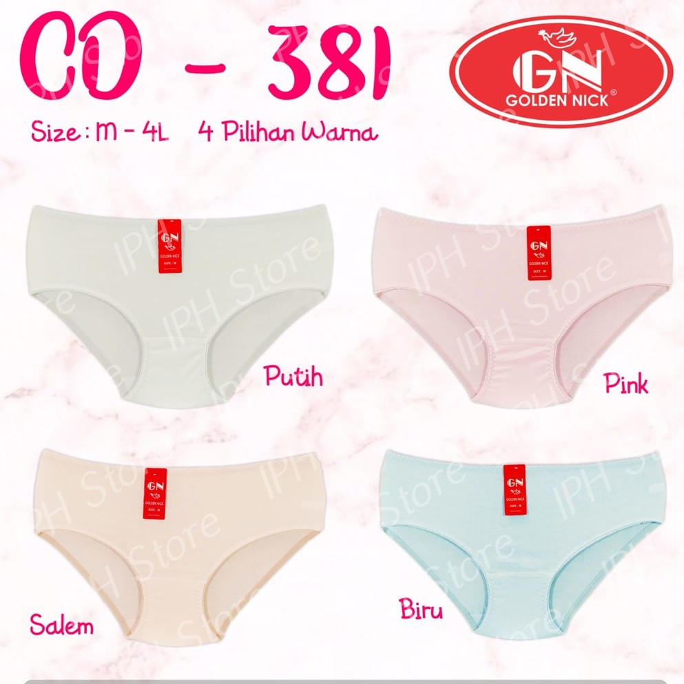 Celana Dalam / Underwear Wanita Golden Nick 381