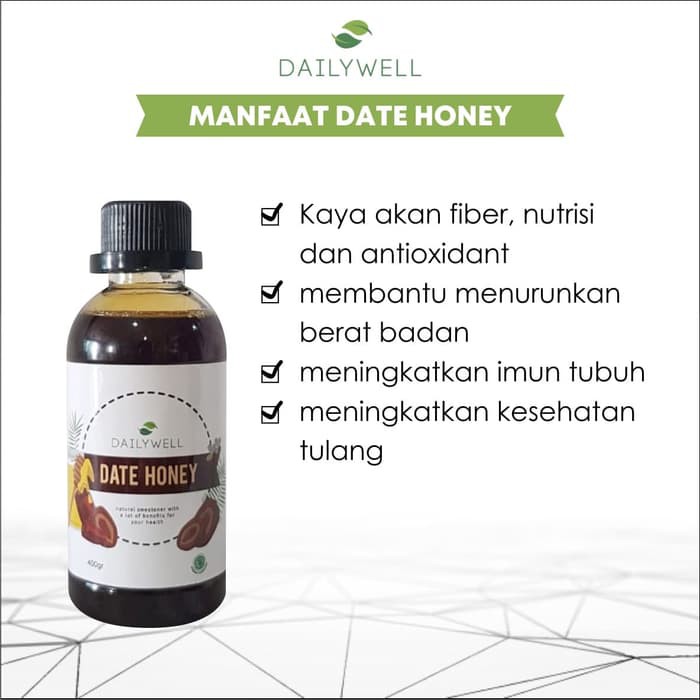 Kurma Madu Dailywell - Kurma Madu Daily well - Date Honey Dailywell