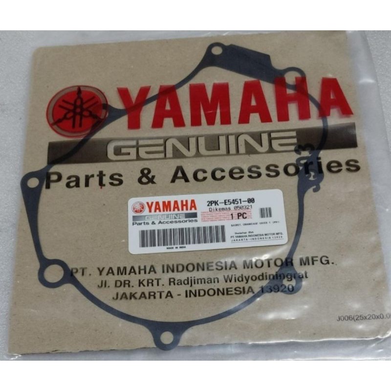 GASKET PAKING BAK MAGNET MAHNIT MAGNIT R15 V2 ASLI ORI YAMAHA 2PK E5451 00