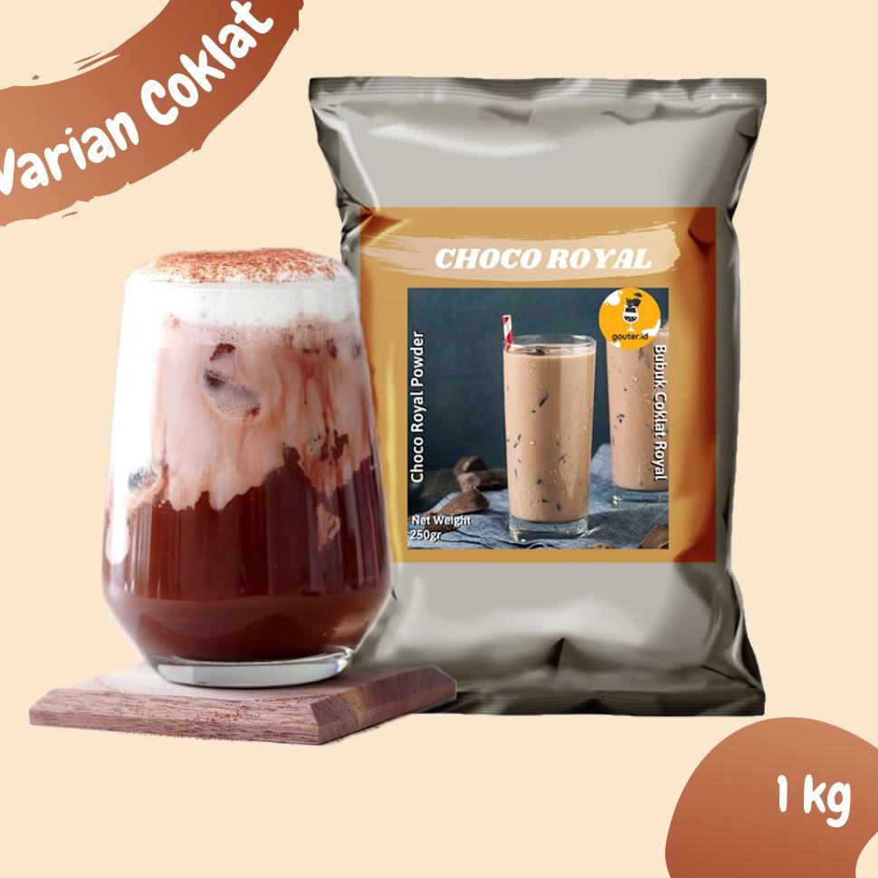 

Spesial BUBUK MINUMAN RASA VARIAN COKLAT 1KG / SERBUK MINUMAN ANEKA RASA / POWDER MINUMAN BOBA KEKIN