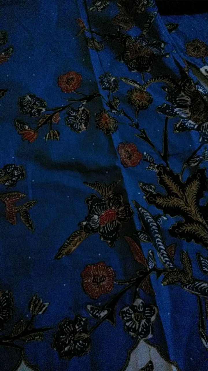 Benang Raja Tunik Batik Wanita Lengan Panjang Ukuran M L Xl