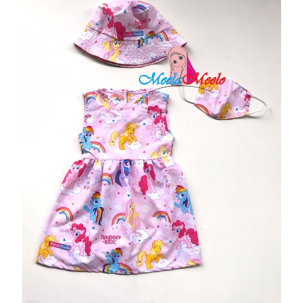 (COD) PROMO TERMURAH !!!Dress Bayi cantik /baju bayi perempuan cantik/baju bayi anak perepuan usia 6 bulan - 1tahun