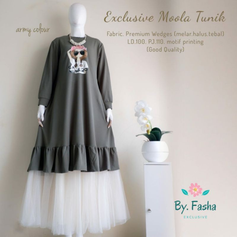 EXCLUSIVE MOOLA TUNIK BY FASHA
