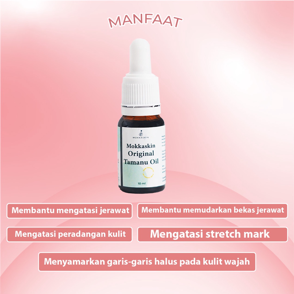 [ SKINHOUSEID ] MOKKASKIN ORIGINAL TAMANU OIL 10 ml